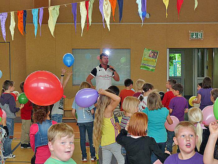 Beachparty im Trockenem