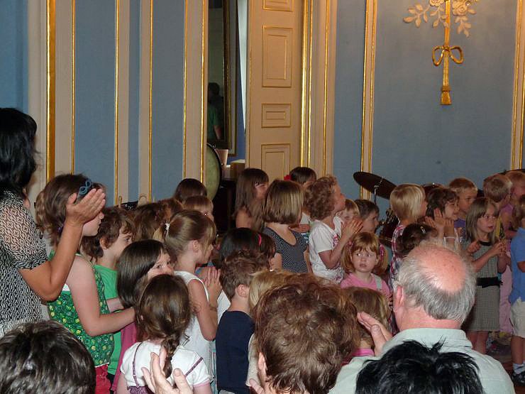 Und nachmittags Konzert