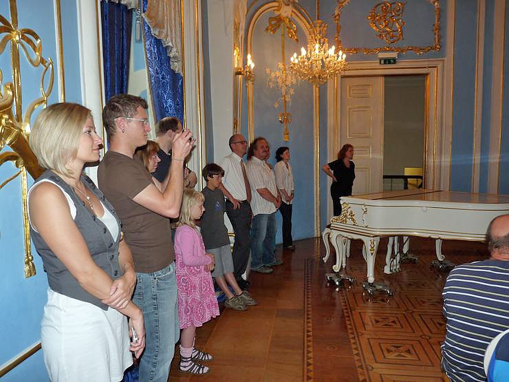 Und nachmittags Konzert