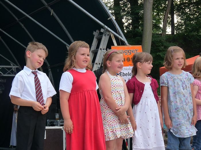 Mit Fest kam die Sonne