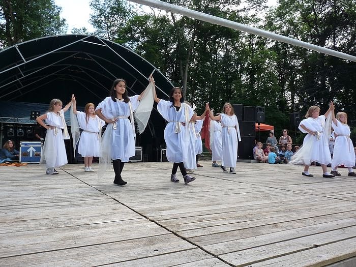 Mit Fest kam die Sonne