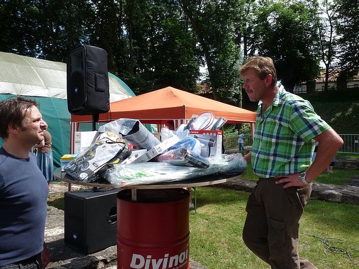 Mit Fest kam die Sonne