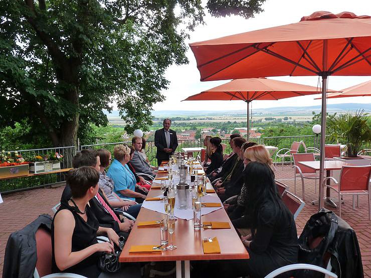 Auszeichnung am Weinberg