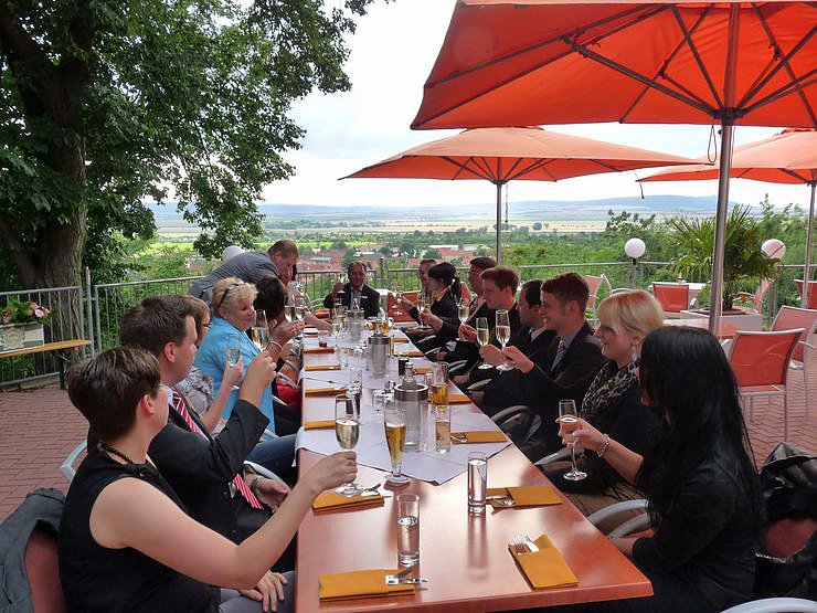 Auszeichnung am Weinberg
