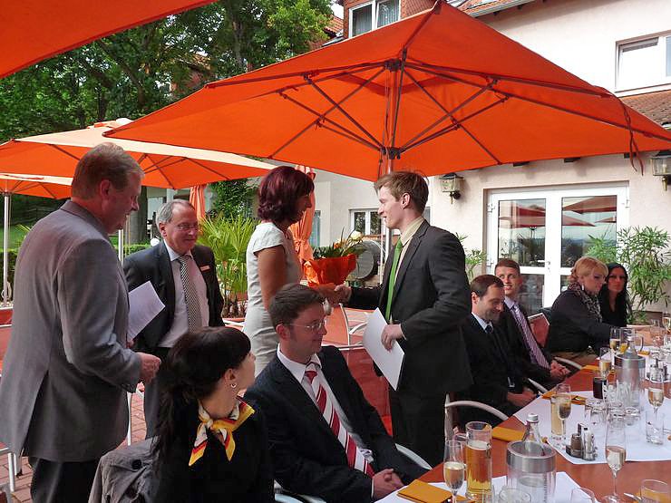 Auszeichnung am Weinberg