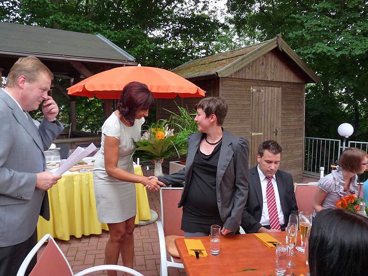 Auszeichnung am Weinberg