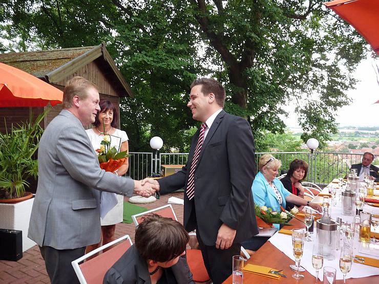 Auszeichnung am Weinberg