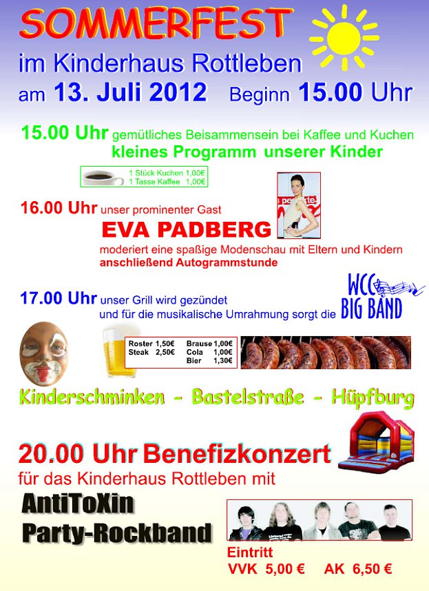Plakat Sommerfest