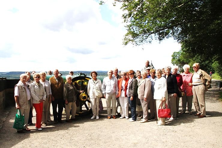 Alterskameraden auf gro&szlig;er Fahrt