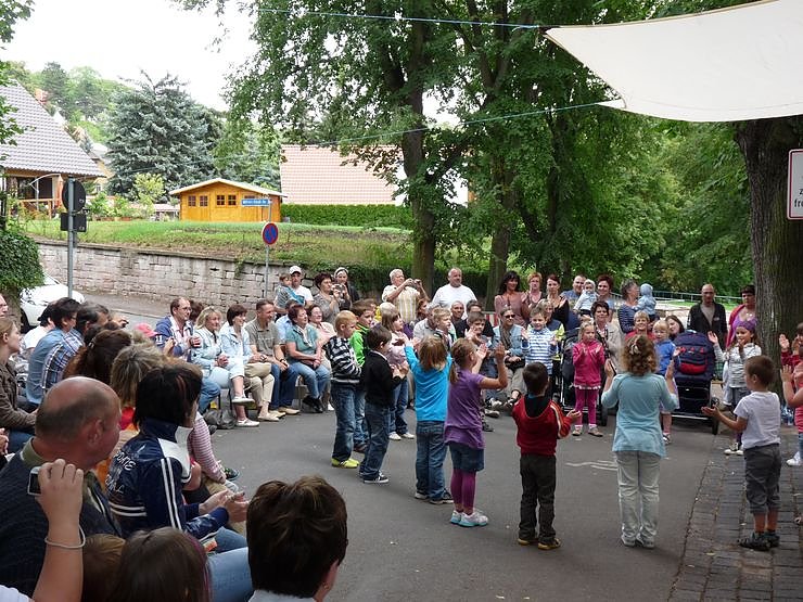 Zur Schule verabschiedet