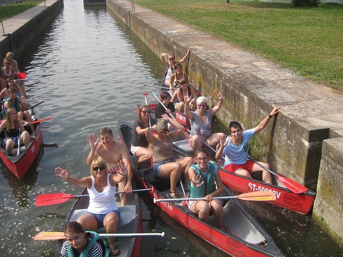 Im Ferienpark getroffen