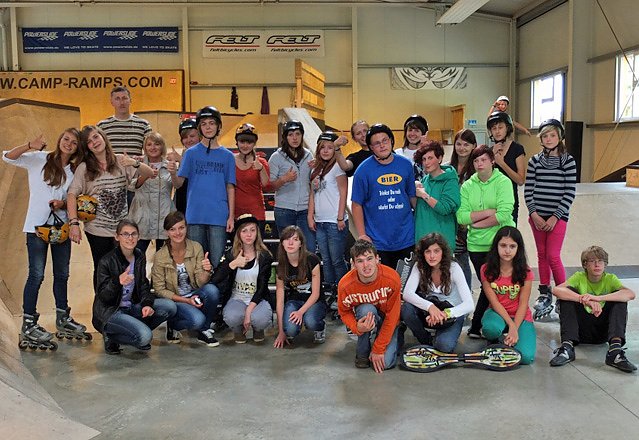 Im Ferienpark getroffen