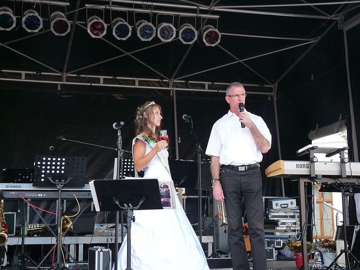 H&ouml;hepunkt des Weinfests