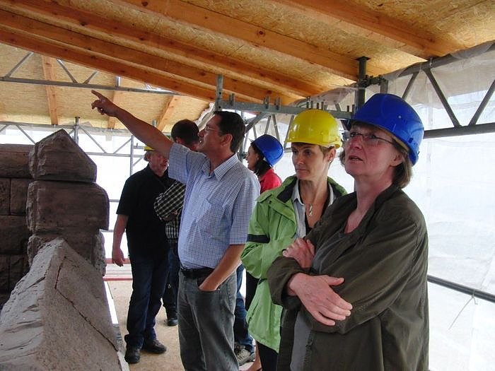 Bauma&szlig;nahmen am Kyffh&auml;userdenkmal