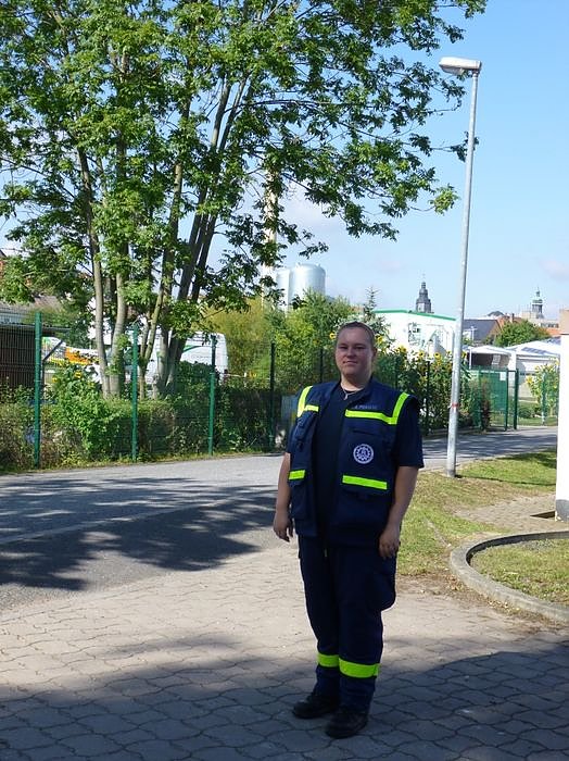 Leser beim Feuerwehrfest