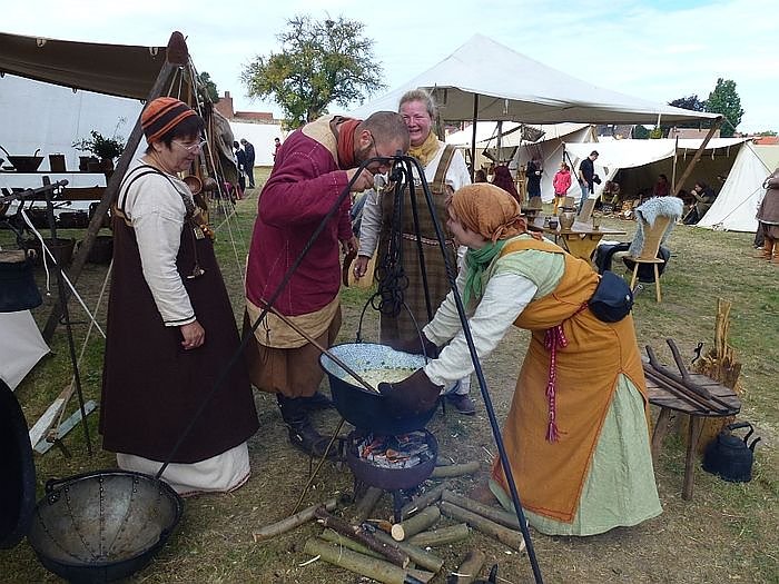 Mittelaltermarkt auf der Wasserburg