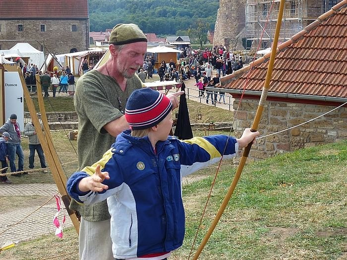 Mittelaltermarkt auf der Wasserburg