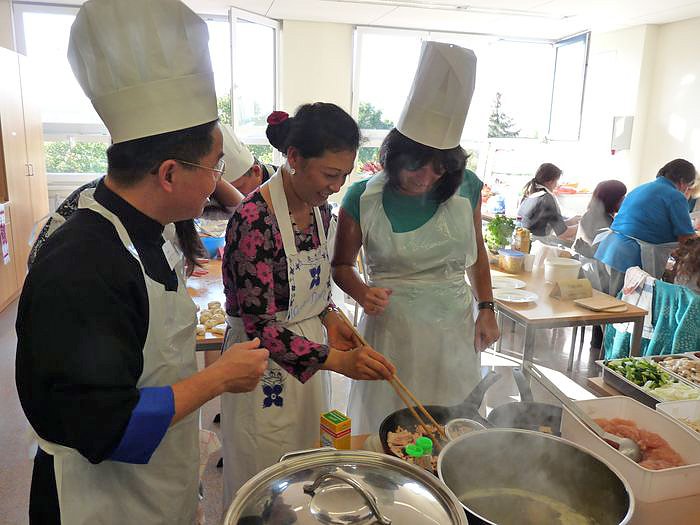 Andrang in der K&uuml;che