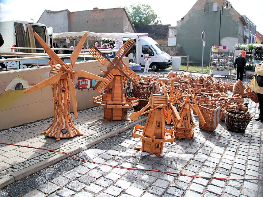 Besuch auf dem Zwiebelmarkt