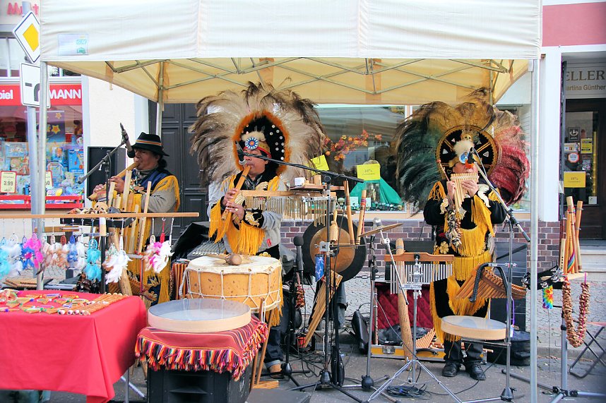 Besuch auf dem Zwiebelmarkt