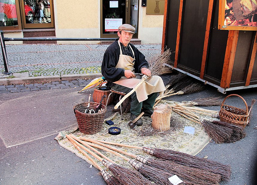Besuch auf dem Zwiebelmarkt