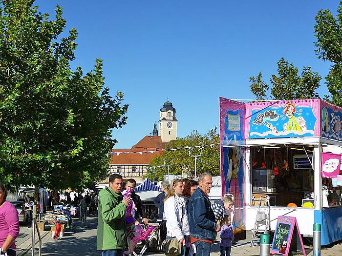 Zwiebelmarkt in Artern,