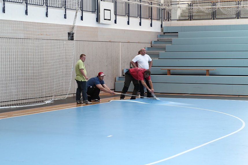 Alles klar f&uuml;r das morgige Spiel