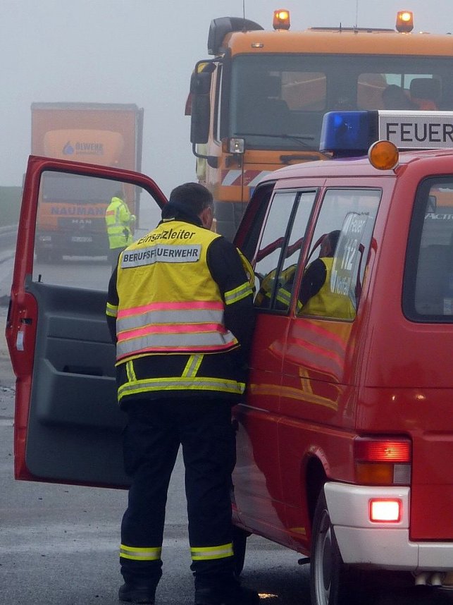 Chaos auf der Autobahn