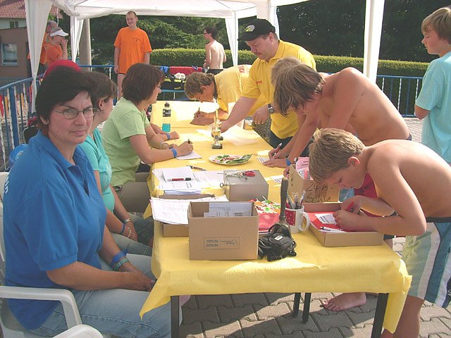 24-Stundenschwimmen Gro&szlig;furra