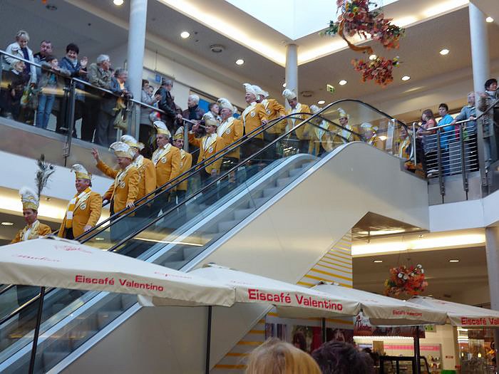 Gedr&auml;nge in der Galerie