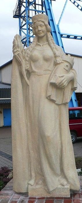 Ehrung der Heiligen Barbara