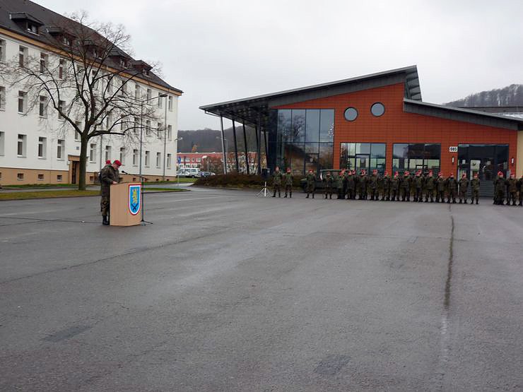 Bataillonsappell zum Jahresende