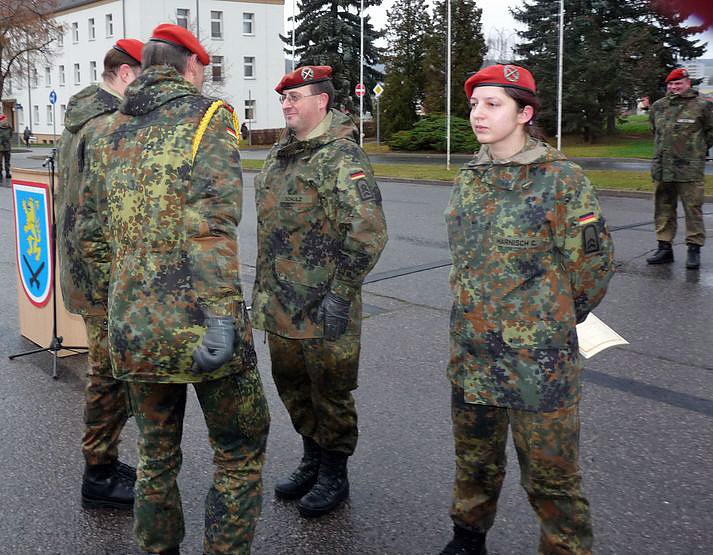 Bataillonsappell zum Jahresende