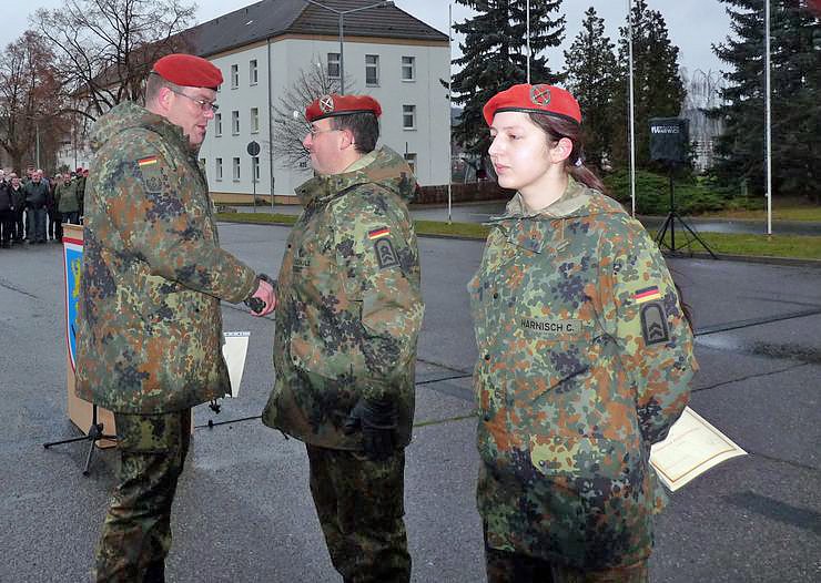 Bataillonsappell zum Jahresende