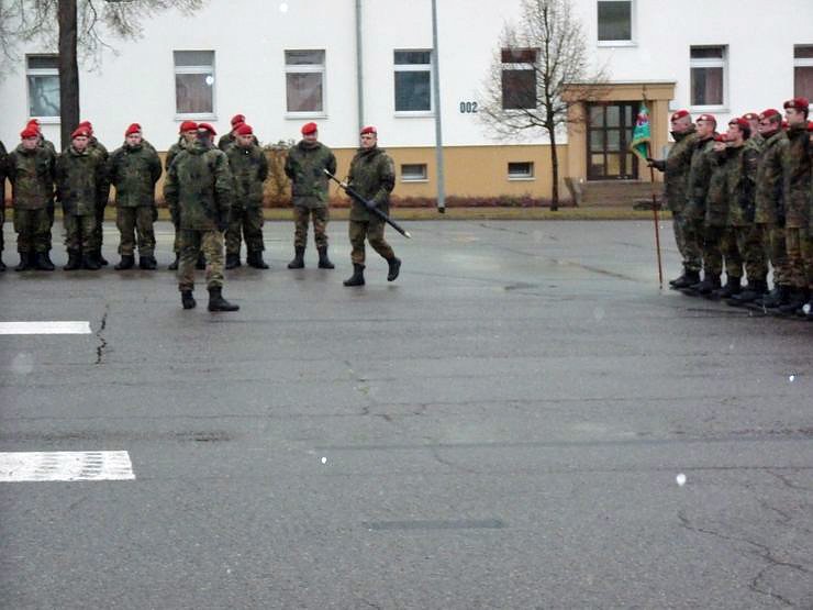 Bataillonsappell zum Jahresende