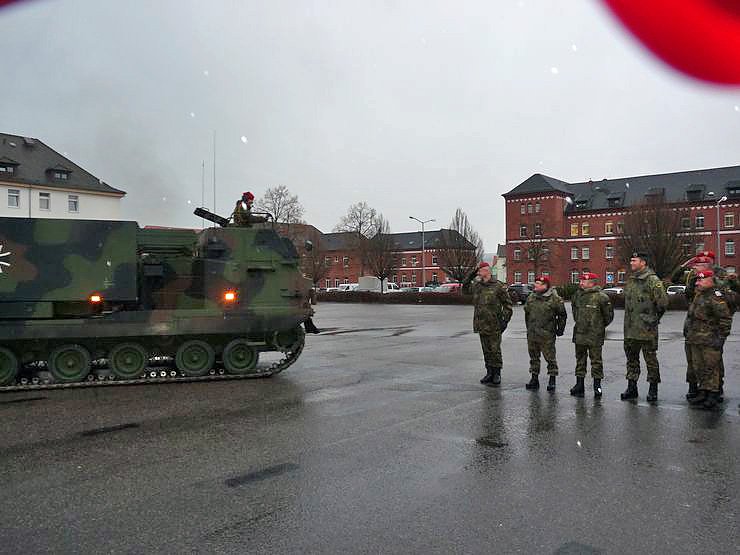 Bataillonsappell zum Jahresende