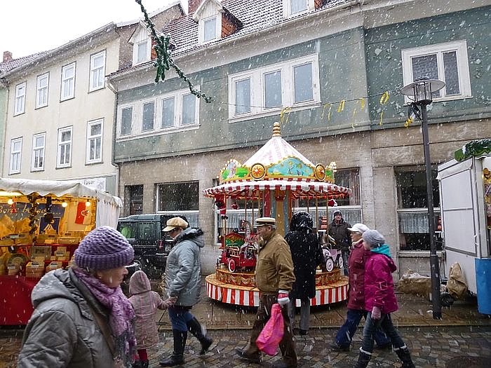 Beim Adventsstart dabei