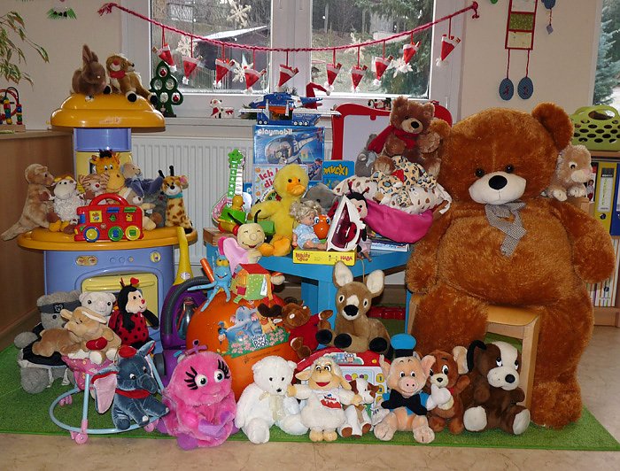 Spielzeug f&uuml;r die Tafel