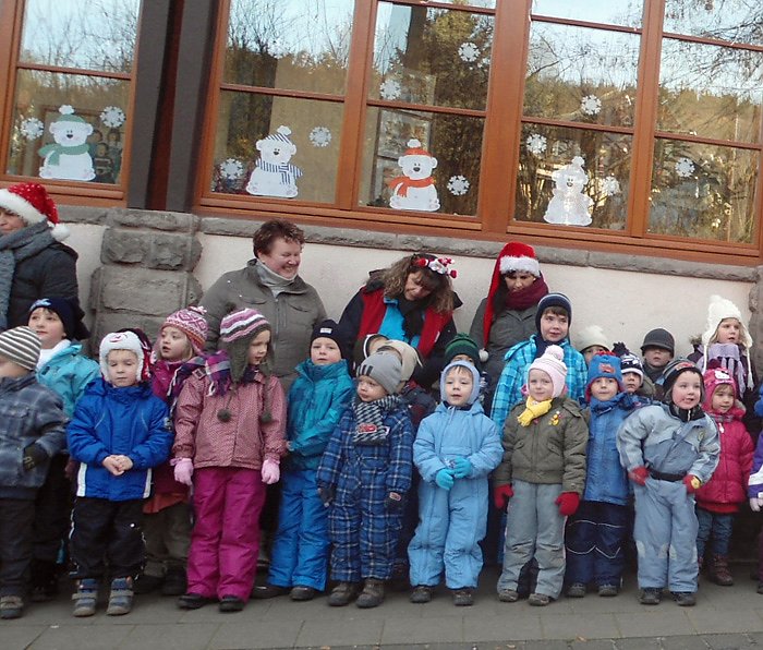 Weihnacht in der Villa