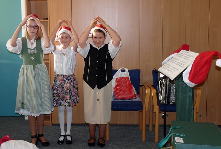 Bebraer Singv&ouml;gel im Krankenhaus
