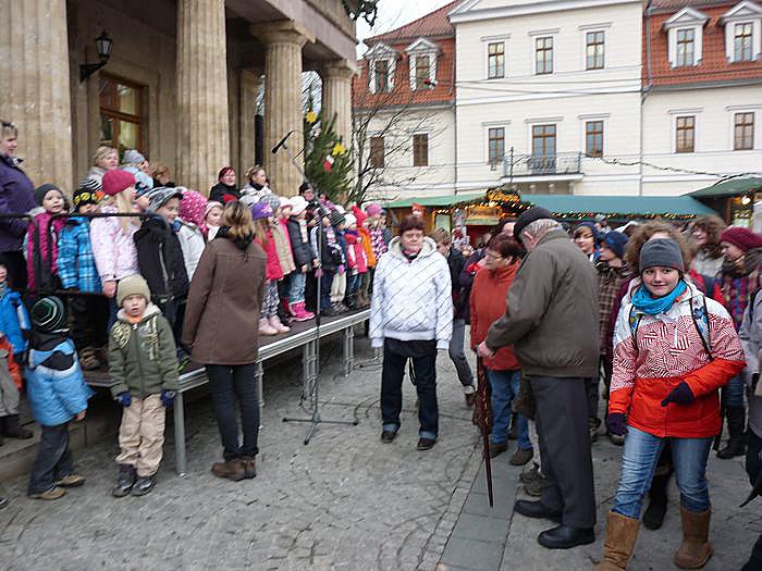 Weihnachtsmarkt er&ouml;ffnet