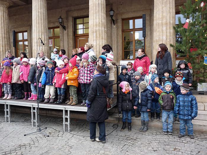 Weihnachtsmarkt er&ouml;ffnet