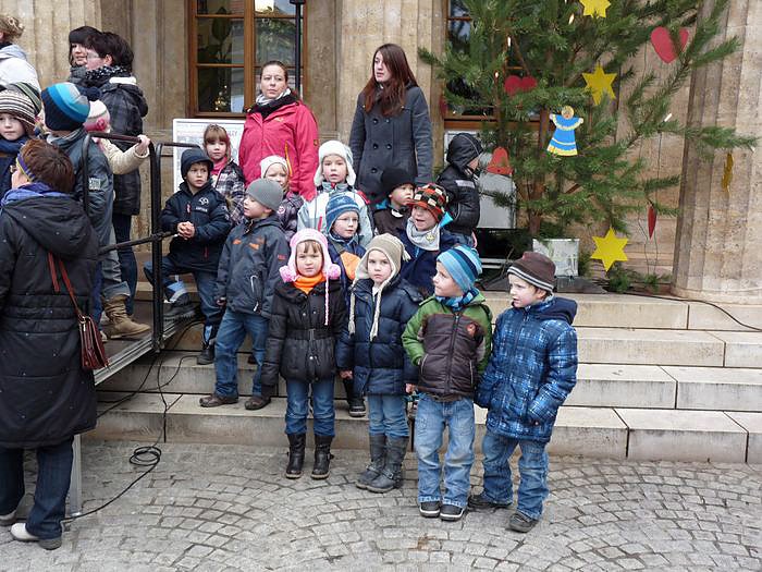 Weihnachtsmarkt er&ouml;ffnet