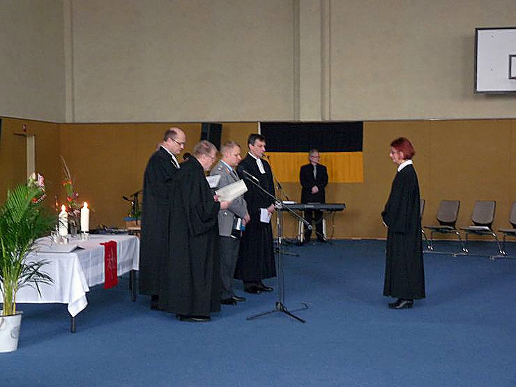 Ins Amt eingef&uuml;hrt