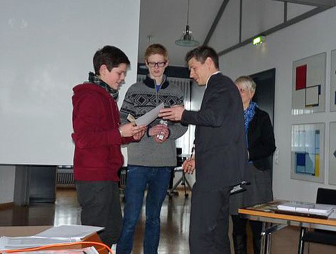 Beim B&ouml;rsenspiel gewonnen