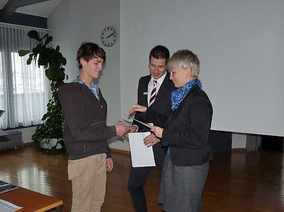 Beim B&ouml;rsenspiel gewonnen