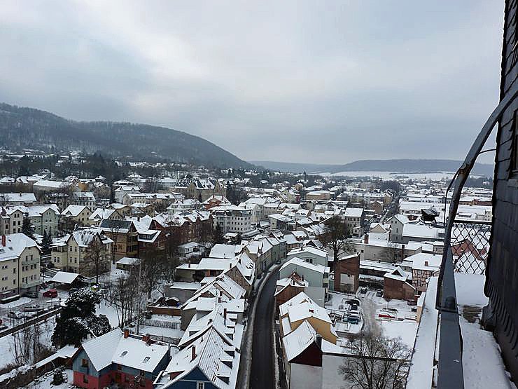 Sondershausen im Schnee