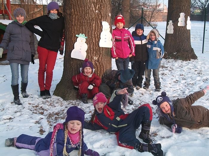 Winterliche Spiele im Domizil