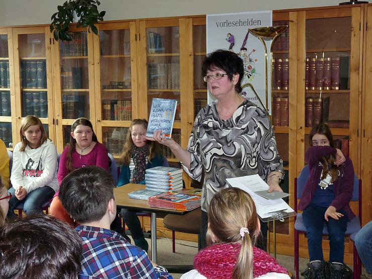 Vorleseheldinnen im Stechen