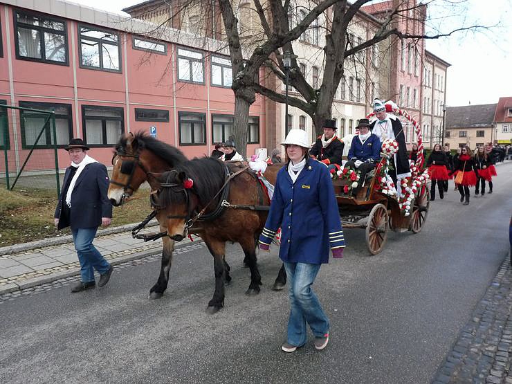 Narrenumzug in Frankenhusen